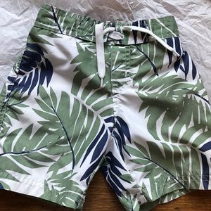 Janie & jack boardshorts tropical